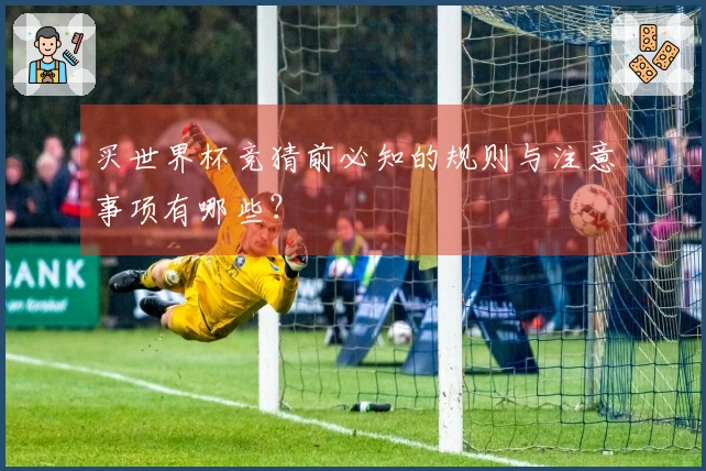 买世界杯竞猜前必知的规则与注意事项有哪些?