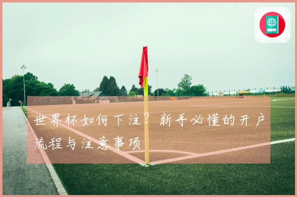 世界杯如何下注？新手必懂的开户流程与注意事项