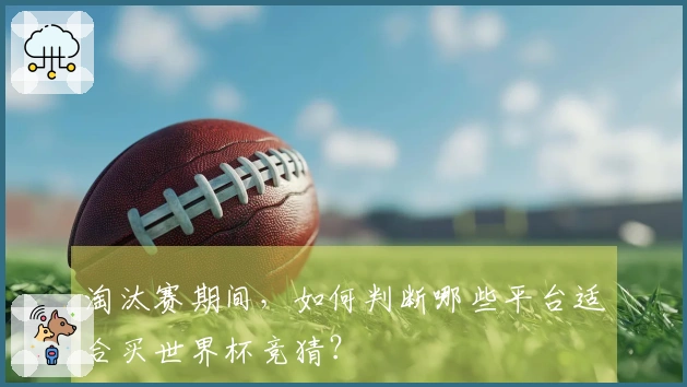 淘汰赛期间,如何判断哪些平台适合买世界杯竞猜?